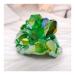 Room Decoration Green Electroplated Natural Crystal Cluster Specimen Raw Rock Quartz Flowers Aura Stones Gift Modern House Decor Great Choice for Home Decoration (Size : 300-400g)