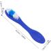 Partykindom Mini Toothbrush Set - 10 Soft Nylon Travel & Camping Toothbrushes | Portable Daily Cleaning Brush - Buy Online on GoSupps.com