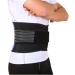 Dorbi Women Lower Back Brace - Posture Correction Waist Belt & Spine Support Corset - Breathable Lumbar Support in Black (XXXL/XXXX-Large) - Buy Online on GoSupps.com