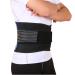 Adjustable waist support for health and fitness for men and women firm breathable lumbar belt belt lumbar sparrows back supports (color: black size: XXXL/XXX-LARG XXXL/XXX-LARGE black