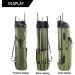 OWNERKULA Waterproof Fishing Rod Bag - Portable Case for 5 Poles & Tackle in Durable Oxford Fabric, ArmyGreen - Buy Online on GoSupps.com
