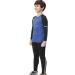 OPALOS Kids Compression Thermal Underwear Set Blue-b511 | Boys Girls Base Layer Running Pants Tights | 12-13 Years - Buy Online on GoSupps.com