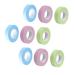 Angoily 12 Rolls Lash Tape Grafting Eyelash Auxiliary Tapes Eyelash Grafting Patch Pink Tape DIY Eyelashes Extension Tape Eyelash Grafting Tapes Grafting Eyelash Tool