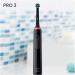 Oral-B Pro 3 3000 CrossAction Electric Toothbrush - 3 Cleaning Modes 360 Pressure Sensor Perfect Gift for Men & Women - Sleek Black Design - Buy Online on GoSupps.com