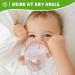 Haakaa Gen.3 Silicone Sippy Cup Peach - 8oz. Toddler Straw Trainer Cup - Buy Online on GoSupps.com