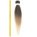 LDMY Pre-Stretched Braiding Hair Extensions - 8PCs 26 Ombre Brown Blonde Synthetic Kanekalon Hair for Braiding - Lightweight 90g/PC - Buy Online on GoSupps.com