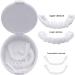 Fluktrix Upper & Lower Teeth Veneers - 2 Pairs of Temporary Dentures for a Bright Smile | Tooth Whitening & Artificial Teeth Covers - Buy Online on GoSupps.com