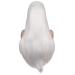 BGHJUE N Wig - White Long Straight Synthetic Wig | Body Wave Heat Resistant Glueless Full Wigs for Women - Average Cap Size - Buy Online on GoSupps.com
