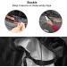 Waterproof Bike Cover for 2-3 Bikes | Outdoor, UV & Dust Resistant | Lock Hole Included | Heavy Duty and Black - Buy Online on GoSupps.com