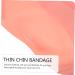 Didiseaon Silicone Beauty Lift Women Bandages Double Chin Reducer Facial Firming Band Thin Belt Double Chin Tape V Line Belt Strap Pink Facial Silica Gel Woman - Buy Online on GoSupps.com