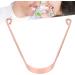 Pure Copper Tongue Scraper - Effective Oral Care Tool for Daily Hygiene & Bad Breath Removal - Buy Online on GoSupps.com