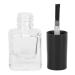 Buy 6 Pack Empty Nail Polish Bottles | 5ml Transparent Nail Art Containers with Brushes & Funnels | Perfect for DIY & Self-Filling - Buy Online on GoSupps.com