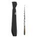 Tiiyee Angelrute telescopic carbon fiber seede portable spinning rod handling accessories for enthusiasts collectors who fishing from the shesers rocks on vacation trips (150cm)