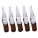 FRCOLOR Nasal Spray Pump Bottle 10pcs Travel Pump Bottle Travel Containers for Liquids Glass Liquid Containers Portable Travel Nasal Spryaer Nasal Sprayers Bottle Plastic Spray Bottle