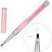 Housoutil Nail Art Pen Brush Nail Design Brush Pen Nail Brush Nail Tools Nail Art Carving Pen Nail Art Design Pen Gel Nail Art Brush Nail Art Tools Manicure Light Pen Pink - Buy Online on GoSupps.com