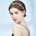Gold Leaves Flower Head Chain Set for Women - Wedding & Festival Headpiece - Buy Online on GoSupps.com
