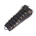 SOPOGER Archery Arm Guard Leather Bow Sleeve Forearm Guard Traditional Protective Armguard Bow Shooting Hand Guard Gear for Adult Youth Men Women Hunting Practice Black