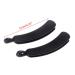 VIccoo 2-Piece 11 cm Black Banana Hair Clips - Round Head Plastic Ponytail Holders & DIY Hair Accessories for Women - Buy Online on GoSupps.com