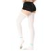 T.E.D.Anti Embolism Compression Stockings for Women & Men 15-20 mmHg Thigh High Ted Hose Medical Support Socks with Inspect Toe Hole for Relieve Post Surgery Swelling Varicose Veins Edema DVT T-thigh High White X-Large