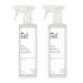 MORE Stone & Quartz All Purpose Cleaning Spray + Protector (Advanced Formula) - Countertop Cleaner for Natural Stone and Tile Surfaces, Household Cleaning (Peppermint, Pint 16 oz Twin Pack) 1 Count (Pack of 2)