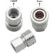 Paintball PCP Stainless Steel Coupler HPA CO2 Air Tank Refill Connector 1/8 NPT - Buy Online on GoSupps.com