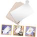 Palette de Maquillage Miroir Portable Acier Inoxydable pour Fond de Teint et M lange de Couleurs Compacte pour Artistes Maquilleurs - Buy Online on GoSupps.com