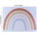 Shop Nordic Colorful Rainbow Baby Play Mat Soft Crawling Floor Blanket & Carpet for Infant Bedroom Decor - Buy Online on GoSupps.com