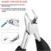 INSGB - Nail Clippers Manicure Set for Thick or Ingrown Toenails Baby Nail Clippers Nail Cutter Toe Nail Clippers for Thick Nails Pedicure Sets for Feet Nail Kit (Half Moon Blades - Buy Online on GoSupps.com