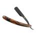 Beaupretty Vintage Straight Razor with Wooden Handle - Black Barber Steel Shaving Knife for Men | Home & Salon Use - Buy Online on GoSupps.com