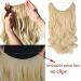 Rich Choices 50cm Dark Black Hair Extension Weft Thickening Wavy Hairpiece for International Shipping - Buy Online on GoSupps.com