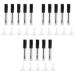 minkissy minkissy Set of 15 Refillable 10ml Mascara Tubes with Funnel for Mascara and Oil Cream Container
