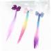 FRCOLOR Kids bow hair s hair s for kids Gradient hairpins Periwig hair s color wigs girl hair s girls' hair s headdress for girls toddler ribbon issue card top Ribbon - Buy Online on GoSupps.com
