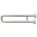 Toilet Safety Armrest Grab Bar Bathroom Grab Bars Barrier-Free Stainless Steel + Abs Bathroom Safety Non-Slip U-Shaped Grab Bars
