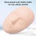 Silicone Face Exercise Head for Makeup Practice - Eyebrow Lips & Eyelash Extensions - Buy Online on GoSupps.com