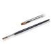Kolinsky UV Gel Brush Size 6 - Short Handle Nail Art Brush with Black & Silver Ferrule for Professional Nail Design - Buy Online on GoSupps.com