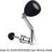 Yosoo Health Gear Silver Medium Fishing Reel Handle Replacement - Spinning Reel Knob Power Arm Grip - Buy Online on GoSupps.com