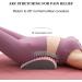 Horuili Neck and Back Stretcher | Pain Relief for Lower Back & Neck | Comfortable Back Extensor (Pink) - Buy Online on GoSupps.com