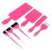DKSooozs 1 Set Hair Beauty Tool Kit Hair Dying Board Hair Dye Brush Dye Drawing Board Home Hair Stain Tool Kit for -B