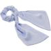 Hair Scrunchie for Women and Girls Accessory Scrunchie Fabric Hair Scrunchie Hair Gentle with Scarf (Lavender) - Buy Online on GoSupps.com