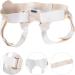 Samnuerly Double Hernia Support Belt | Adjustable Unisex Hernia Strip with Removable Compression Pads - Buy Online on GoSupps.com