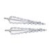 FRCOLOR 1 Pair Crystal Zirconia Hair Clip Hair Pin Bangs Hair Clip Hair Barrettes Crystal Hairpin Hair Clips Diamond Hair Accessories Girls Hairpin Girl Headdress Side Hair Clamp
