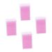 Didiseaon 4boxes Eyelash Glue Cleaning Lash Tweezer Cleaner Glue Cleansing Pad Nail Cleaner Glue Remover Pads Lash Glue Cleaning Pads Nail Tools Major Non-Woven Fabric Extension Glue Pink
