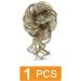 Prinfantasy Curly Messy Bun Hair Scrunchie Synthetic Updo Hairpiece | GBFQ009 | Women Girls One Size - Buy Online on GoSupps.com