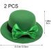 St Patricks Day Mini Hat Hair Clips Hairpins Headband Mini Leprechaun Hat Tea Party Headwear Costume Accessories for Party - Buy Online on GoSupps.com