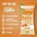Better Than Good Salted Caramel Protein Puffs (12-Pack) | Keto, Gluten-Free, Paleo | Low Sugar, Low Calorie, Diabetic Friendly Snacks with 16g Protein | 2 Servings of Fruits & Veggies | 0.88 oz (Pack of 12) - Buy Online on GoSupps.com