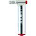 UNICHE Pro CO2 Inflator with Cartridge Storage Canister for Bikes Tire, Fits Presta and Schrader Valve, Bicycle CO2 Pump for Road and Mountain Bikes - No CO2 Cartridges Included Silver
