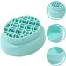 PATKAW Makeup Brush Cleaner Mat Makeup Brush Cleaning Bowl Portable Makeup Brush Cleaning and Scrubbing Tool Silicone Makeup Brush Drying Stand for Women Green - Buy Online on GoSupps.com