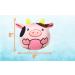 Loofah 'n Me! Bath Sponge Toy with Replaceable Loofah - Cute Cow Design - Gentle Suds for All Ages - Buy Online on GoSupps.com
