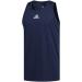 adidas Men's Heathered Tank Top - Large, Collegiate Navy - Buy Online on GoSupps.com