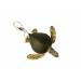 Miniblings turtle charm zipper pull turtle green - handmade fashion jewelry i chain pendant silver -plated - beggar pendant beggar bracelet - trailer for bracelet
